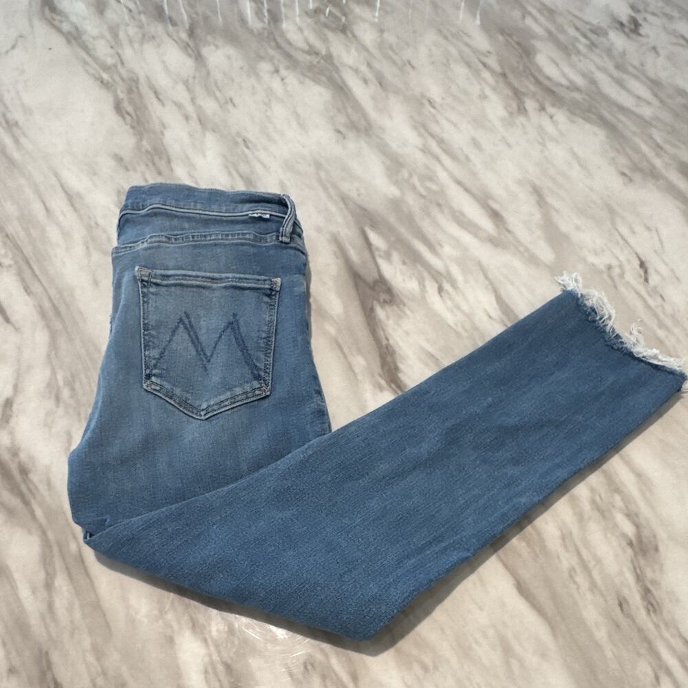 Mother Denim Blue Jeans Women Size 33 Inseam 26 Inch 0225